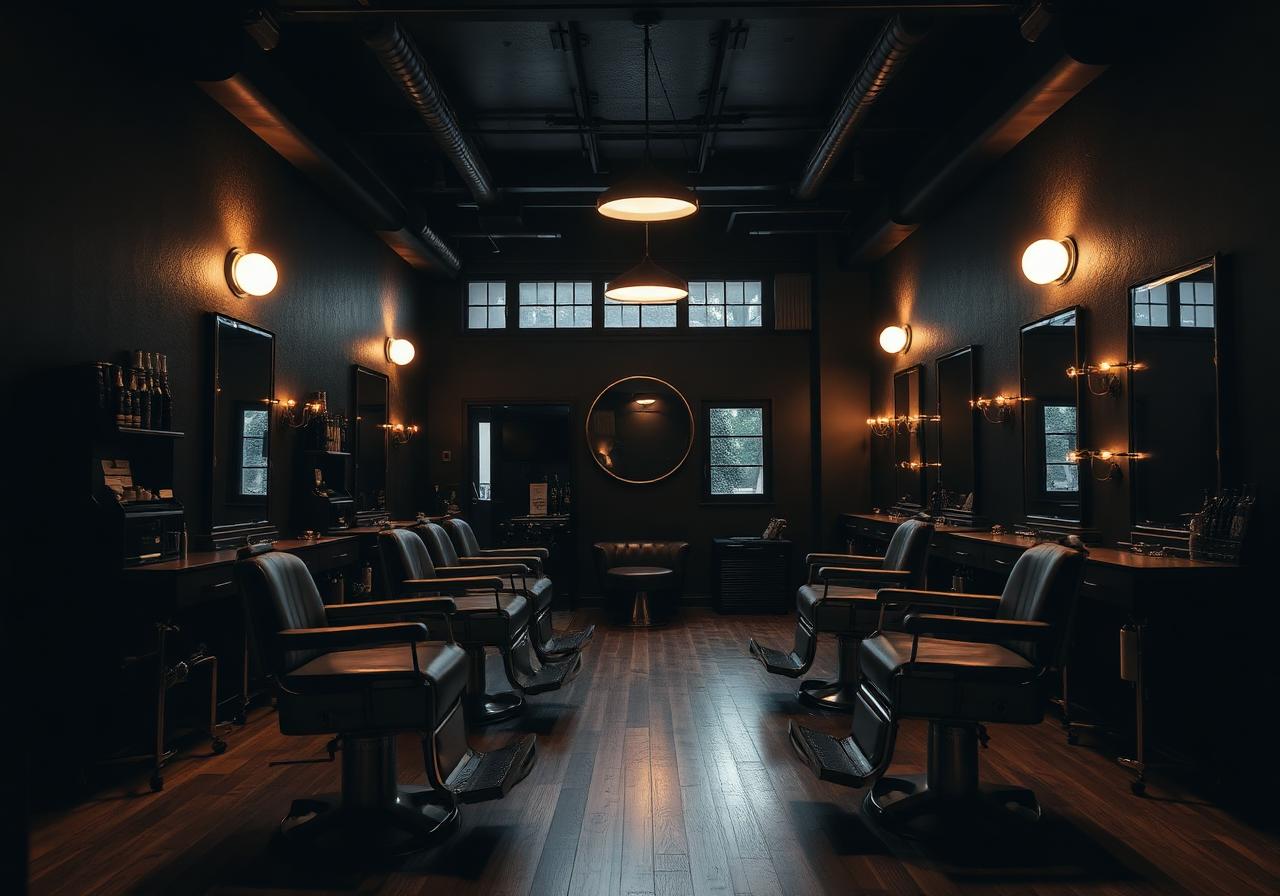 Innenraum Clean Cutz Salon München